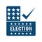 USA election design. Vector illustration decorative design