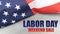 USA flag background Labor Day weekend sale