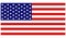 USA flag - federal republic in North America