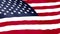 USA flag is waving. United States of America symbol animation