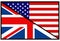 USA and Great Britain flags
