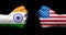 usa india flags pictures