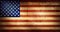 USA old Dirty flag background.Flag as a symbol of independence of the American people and a good historical background for your