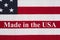 USA patriotic message of made in the USa