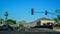 USA, PHENIX, ARIZONA- NOVEMBER 17, 2019:  Traffic Lights, Traffic Signs and Road Signs in Arizona, USA