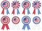 Usa rosettes