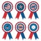 Usa rosettes