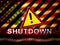 Usa Shutdown Warning Political Government Shut Down Means National Furlough