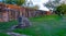 USA, TEXAS - NOVEMBER 25, 2011: cells of monks in the courtyard at the tourist site in Mission San Jose, San Antonio, Texas