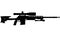 USA United States Army FNH USA Ballista 338 Herstal Lapua Magnum Sniper rifle, United States Marine Corps and United States Armed