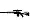USA United States Army, United States Armed Forces and United States Marine Corps - Police Sniper long range rifle Remington