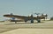 A USAAF Boeing B-17G bomber at a air show at Raleigh North Carolina on April 16 , 1990 .