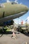 USAAF Douglas C-47, Skytrain, military transport aircraft,