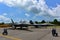 USAF Lockheed Martin F-22 Raptor on display at Singapore Airshow