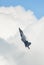 USAF Lockheed Martin F-22 Raptor flying for display