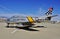 USAF North American F-86 Sabre fighter at Mojave in 2016