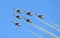 USAF Thunderbirds flying in formation