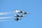 USAF Thunderbirds in Formation