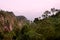 Usambara Mountains. The Sunset