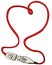 USB cable heart
