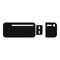 Usb flash memory icon simple vector. Mental cognitive