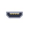 USB micro pc universal connector icon. Vector graphic illustration of Port in flat style.