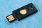 USB stick with a secret key to access encrypted files