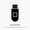 Usb, Storage, Data solid Glyph Icon vector