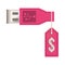 Usb wire connector with tag hanging