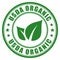 Usda organic vector label