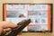 Use smart TV online shopping