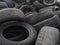 Used automobile tyres