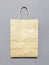 Used Blank Recycle Brown Paper Bag with Copy Space to input Text