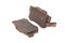 Used brake pads