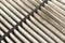 Used car cabin charcoal air filter texture background. Dirty carbon car air filter with dust pattern