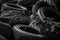 Used car tyres background