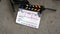Used clapperboard