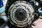 Used grunge dirty clutch kit