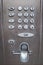 Used payphone control panel