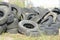 Used racing tires