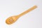 Used slotted wooden spoon