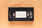 Used video casette tape, retro technology