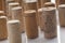 Used wine corks