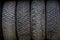 used winter tires pattern texture