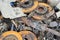 Useless, rusty brake discs and other parts