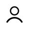 User Icon. Person Profile Sign. Vector Avatar Illustration