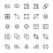 User Interface Line Vector Icons 21