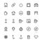 User Interface Line Vector Icons 26