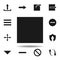 user square checkbox icon. set of web illustration icons. signs, symbols can be used for web, logo, mobile app, UI, UX