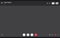 User web video call window, video chat interface, live stream. Concept of social remote media, remote communication, video content